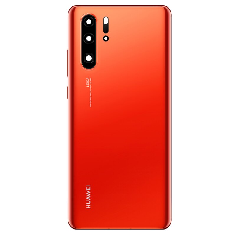 Originale Parti di Riparazione dell'alloggiamento Della Parte Posteriore per HUAWEI P30 pro Della Copertura Posteriore Della Batteria di Vetro con la Macchina Fotografica lente adesivo etichetta