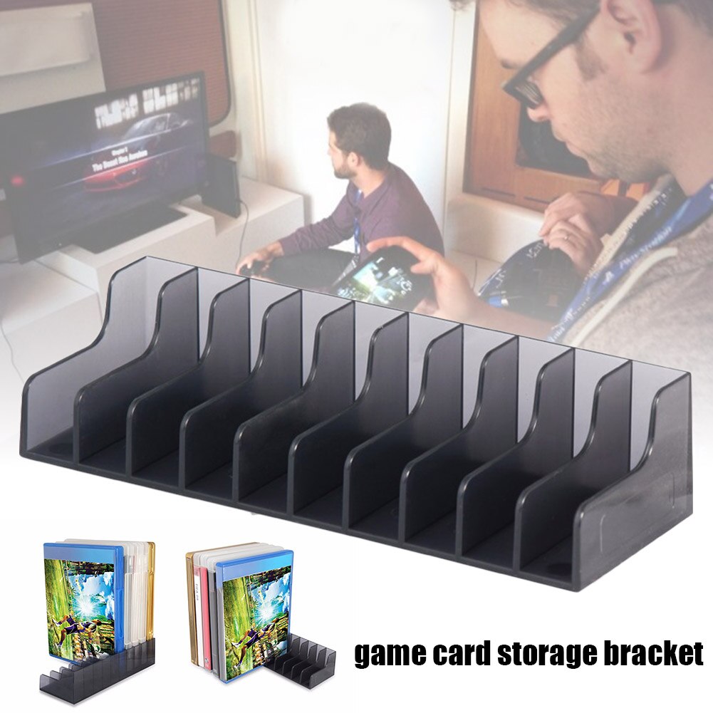 2 stuks Game Card Box Opslag Stand 10 Slot Draagbare Opslag Beugel voor PS4 LFX-ING