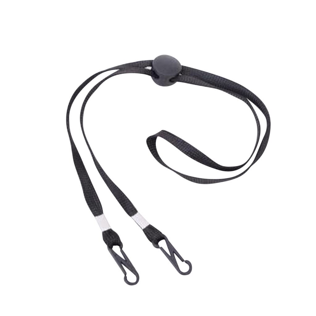 10 pièces pendaison cou masque corde réglable masque facial lanière pratique et pratique masque de sécurité reste et porte-oreille corde crochet