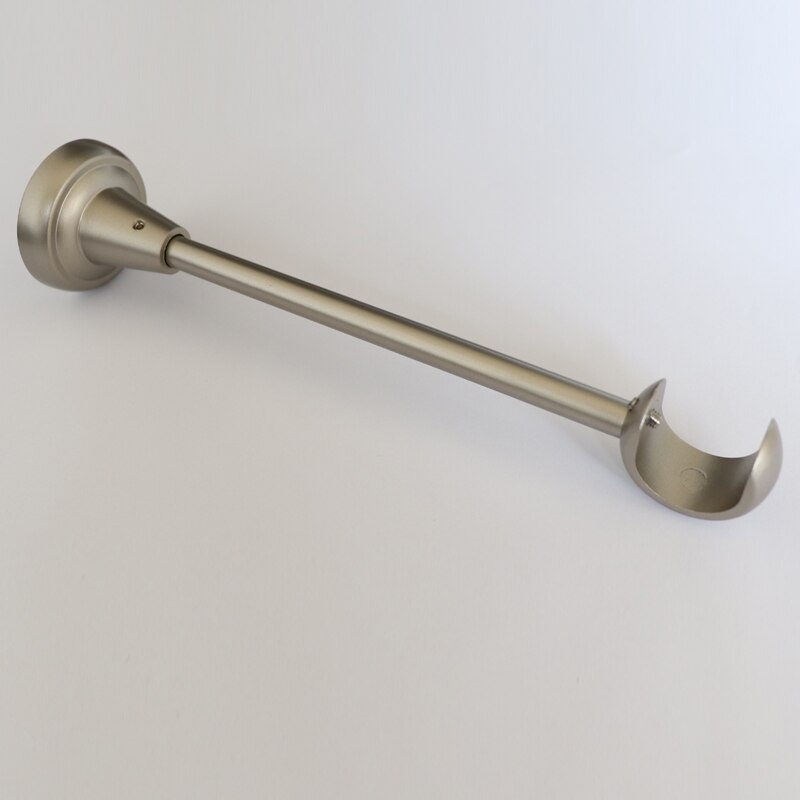 T Tulead Gordijn Staaf Eindkappen - 2 Stuks Witte Houten Finales Met M5 Schroefdraad