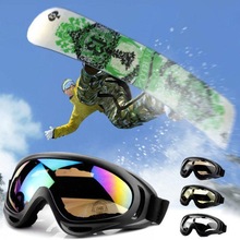 1 Pcs Winter Winddicht Skiën Goggles Outdoor Sport Cs Bril Skibril UV400 Stofdicht Moto Fietsen Zonnebril 3Colo