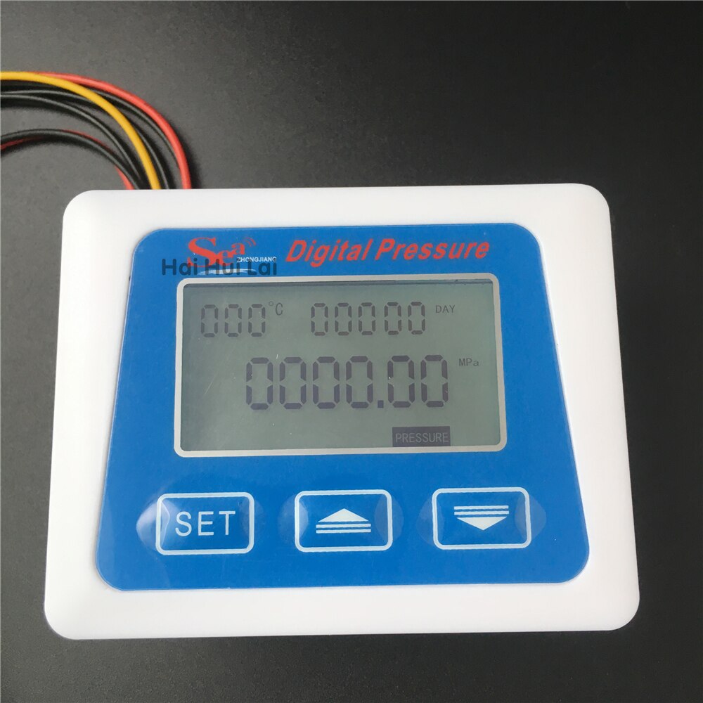 Digital smart display LCD screen controller Pressure meter and temperature measuring