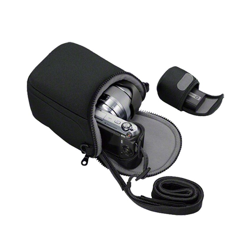 Sacoche pour appareil photo pour Panasonic DMC GF3 GF5 GF6 GF7 GF8 GF9 GF10 GX7 GX80 GX85 Lumix GX8 LX100 LX7 LX5 LX3 GM1 GM2 GM5 Avec Sangle