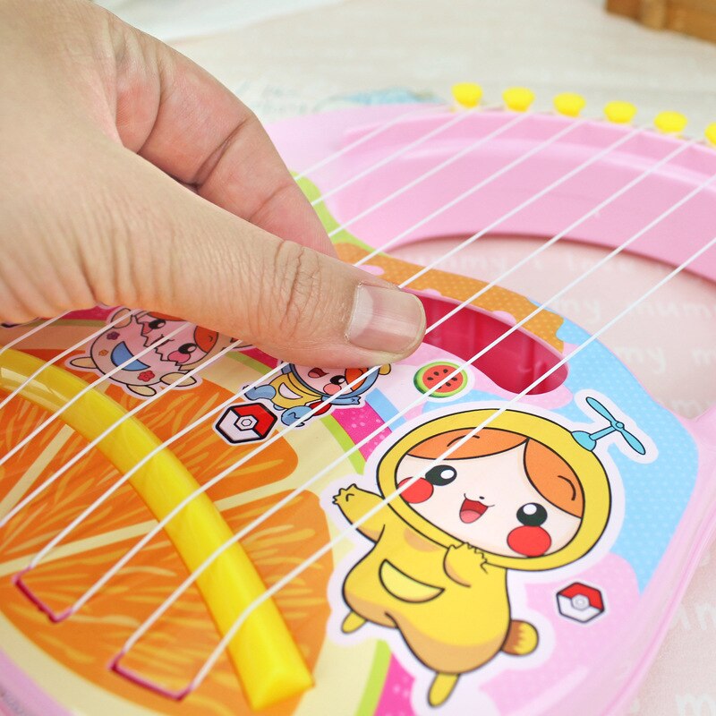 musical instrument simulation Ukulele portable harp Enlightenment early education music toy can play guitar