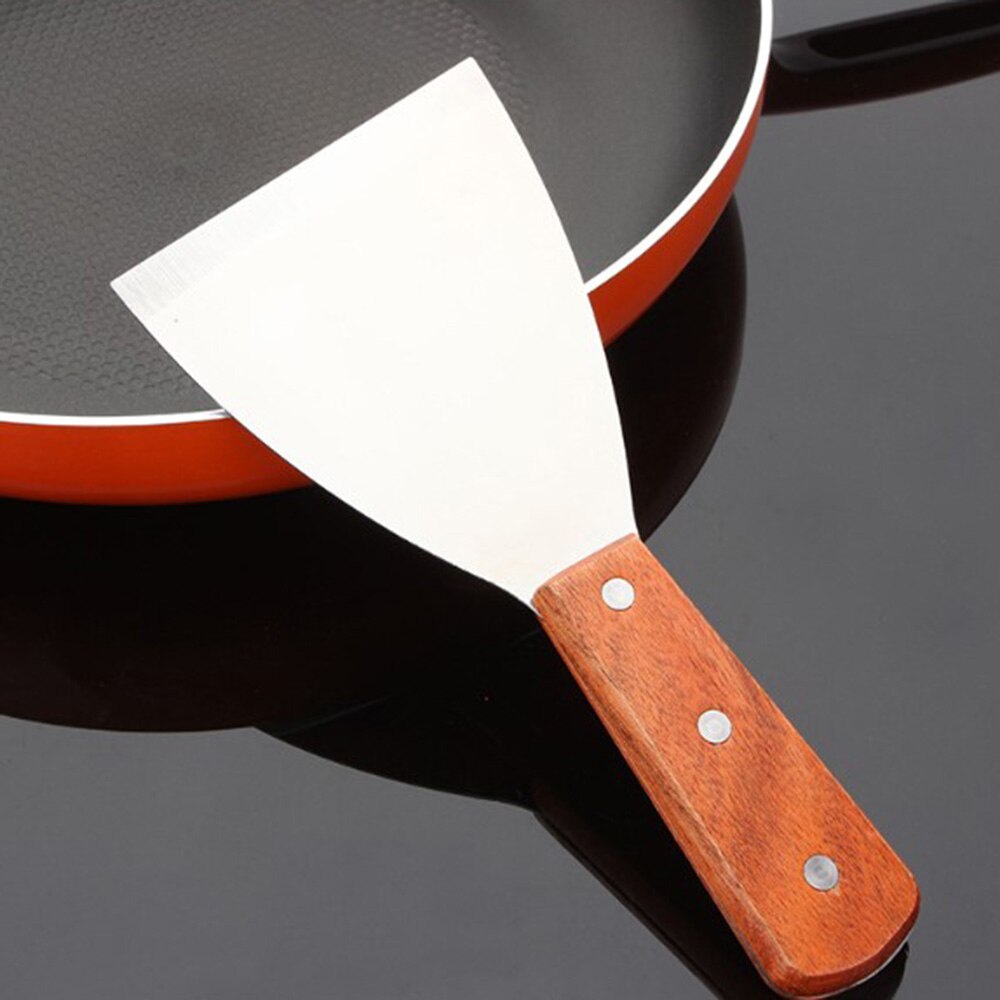 3PCS Griddle Utensils Kit Stainless Steel For Cookware Scraper Server Spatula BBQ Griddle Tool Kit Cooking Amazing Food