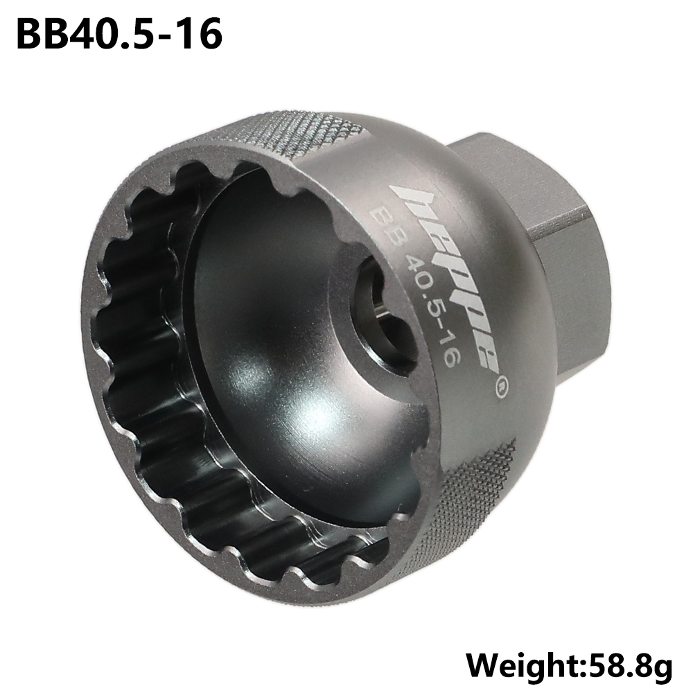 Outil d'installation et de retrait du support inférieur de vélo HEPPE, clé de support inférieur SRAM DUB, Kit d'outils de réparation de vélo BB pour BBR60 GXP BB52 XT: Gris foncé