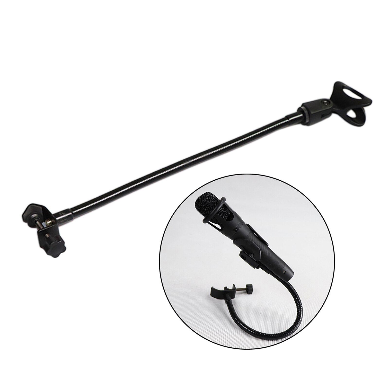 Microphone Stand with Desk Clamp for Radio Equipment TV Stations Accessory