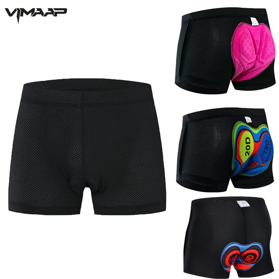 Pantalones cortos de ciclismo para hombre y mujer, ropa interior para deportes de ciclismo, mallas de compresión, ropa interior de gel