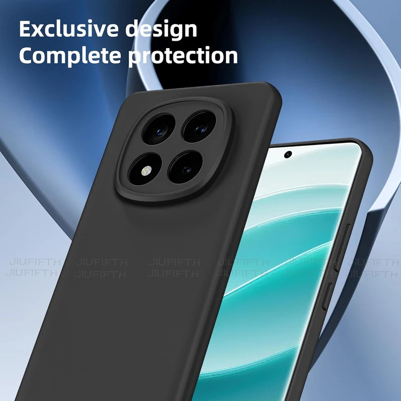 Custodia flessibile in silicone liquido tpu per xiaomi redmi note 14 pro 5g pro+ plus proplus custodia protettiva bumper fundas coque capa