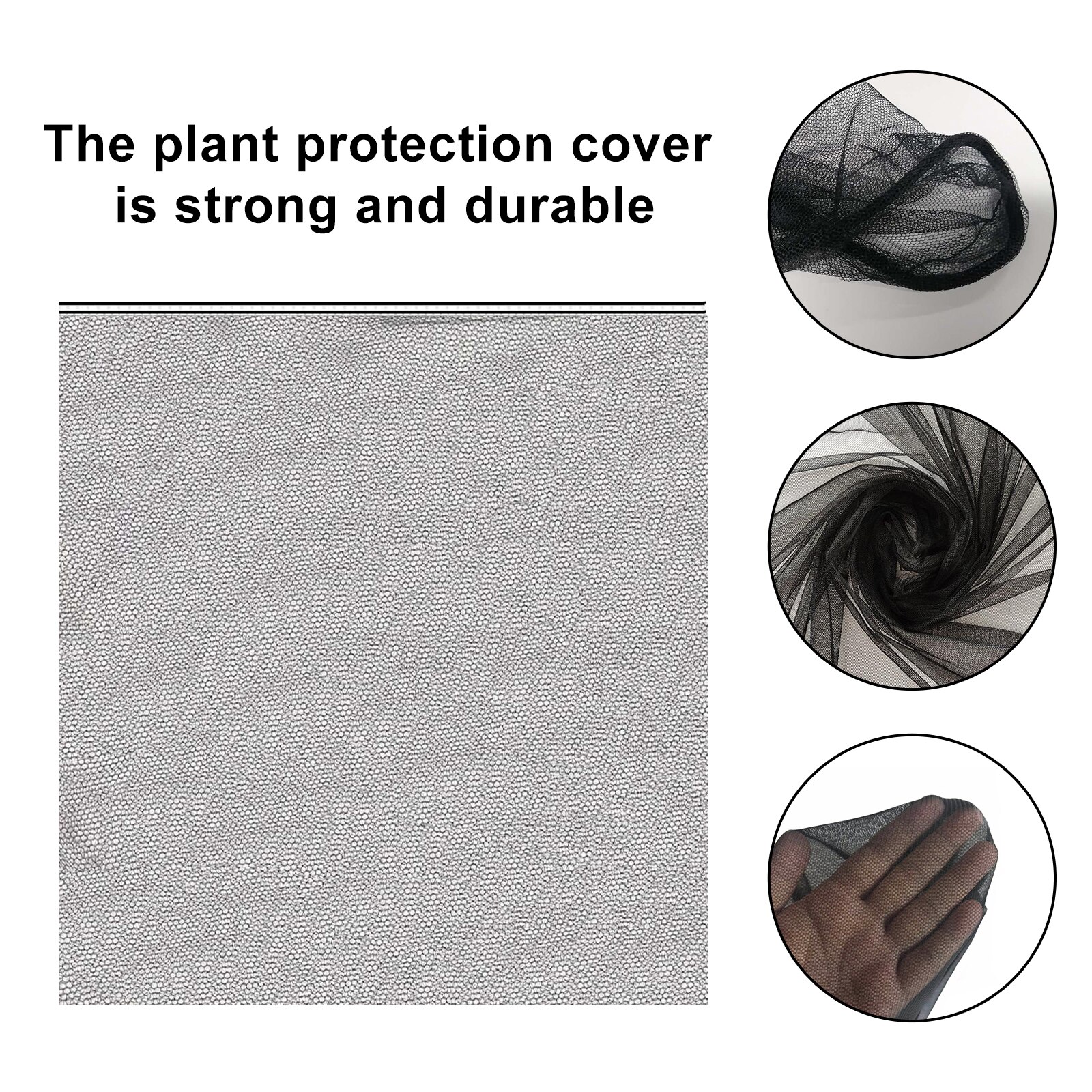 1pc Insect Bird Barrier Netting Mesh With Drawstring Garden Bug Netting Plant Cover For Protect Plant Fruits Flower