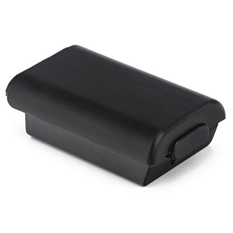 2 Pack of Black and White Replacement AA Battery Case Back Cover Shell for 360 Controller