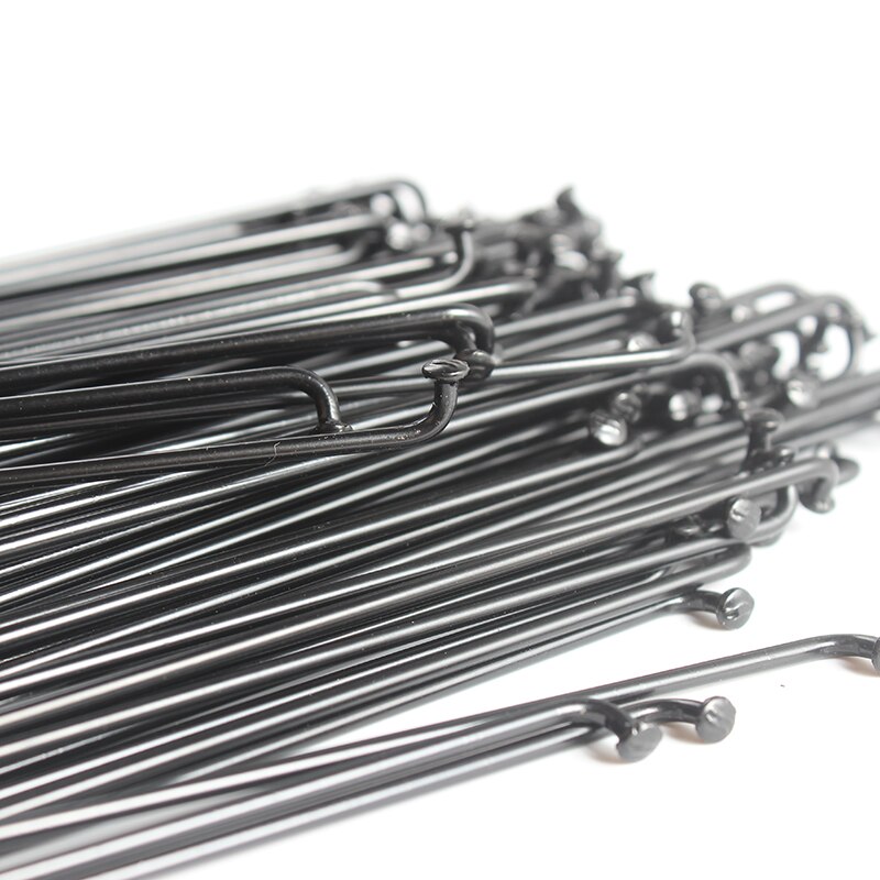 SMLLOW szprychy rowerowe 18 sztuk/partia 45 # stal MTB Road rower elektryczny 14G 76mm-120mm 45 # stal Spoke Cap rower 2.0MM