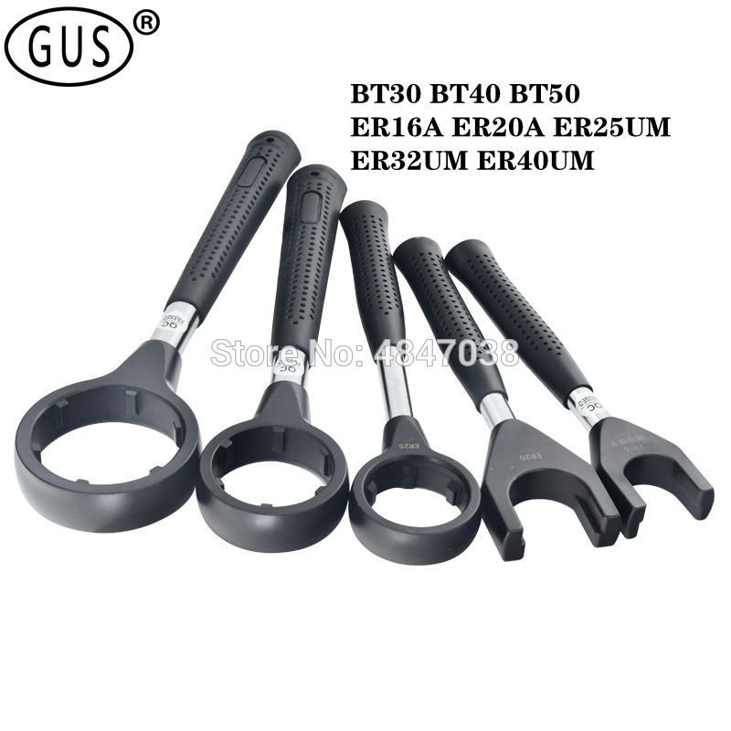 Krachtige Nail Wrench Er Moer Moersleutel BT30 BT40 BT50 ER16A ER20A ER25UM ER32UM ER40UM Cnc Wrench