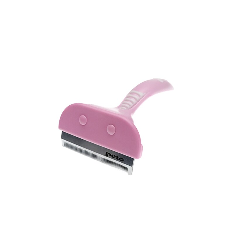 Pet Hond Kat Ontharing Borstel Kam Pet Grooming Gereedschap Cini Furmines Haar Verlies Trimmer Kam Voor Honden Katten: ALL Pink / M