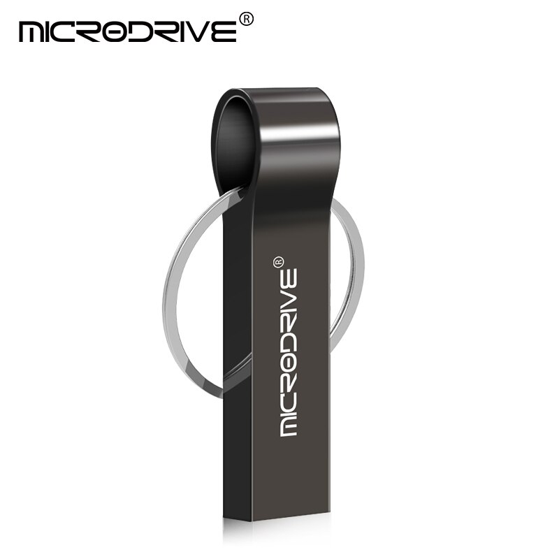 usb flash drive 64gb 128GB metall USB 2,0 silber-stick 8GB 16GB 32GB u disk pen drive 128gb-stick schlüssel: 8GB / Black