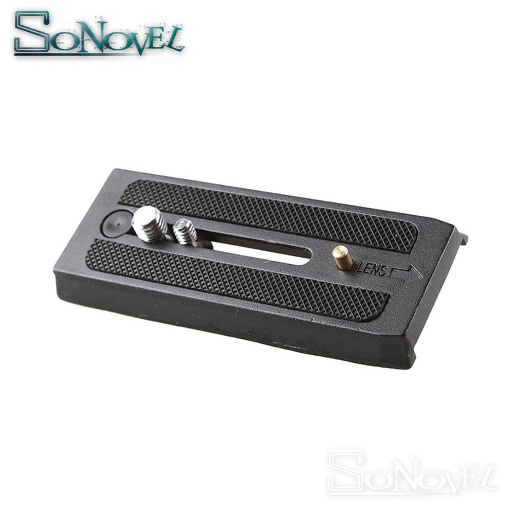 Quick Release Plate Sliding 501PL Plus Rapid Connect Base for Manfrotto 501 503 701HDV MH055M0-Q5 1/4 3/8 Screw 11.8cm