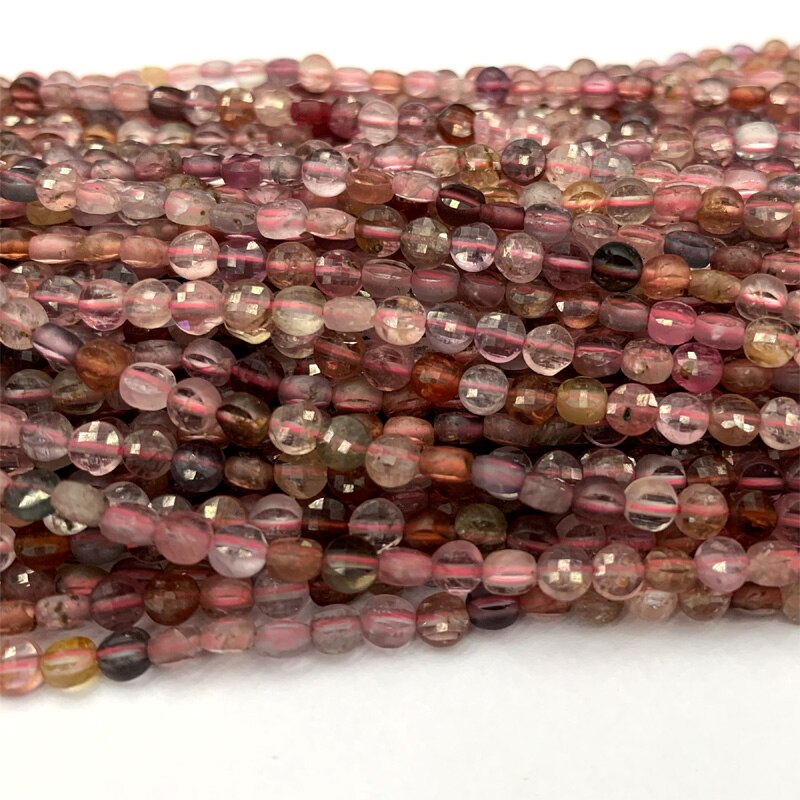 Naturale Genuino viola rubino blu Zaffiro Allentati Rotondi Sfaccettato Perline 8 millimetri 15 "06325