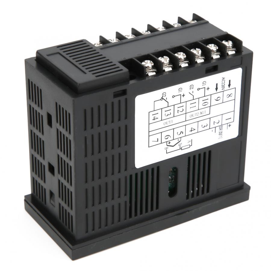 BERM CHB402 Thermostat Intelligent Digital Display Temperature Controller AC180-240V 0-400 Degree Digital Thermometer