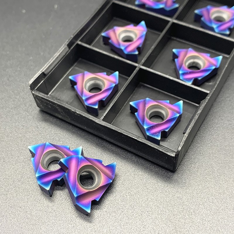 MMT22ER 22IR AG60 nano blue metal thread turning tool CNC turning tool 22ER AG60 cemented carbide lathe blade