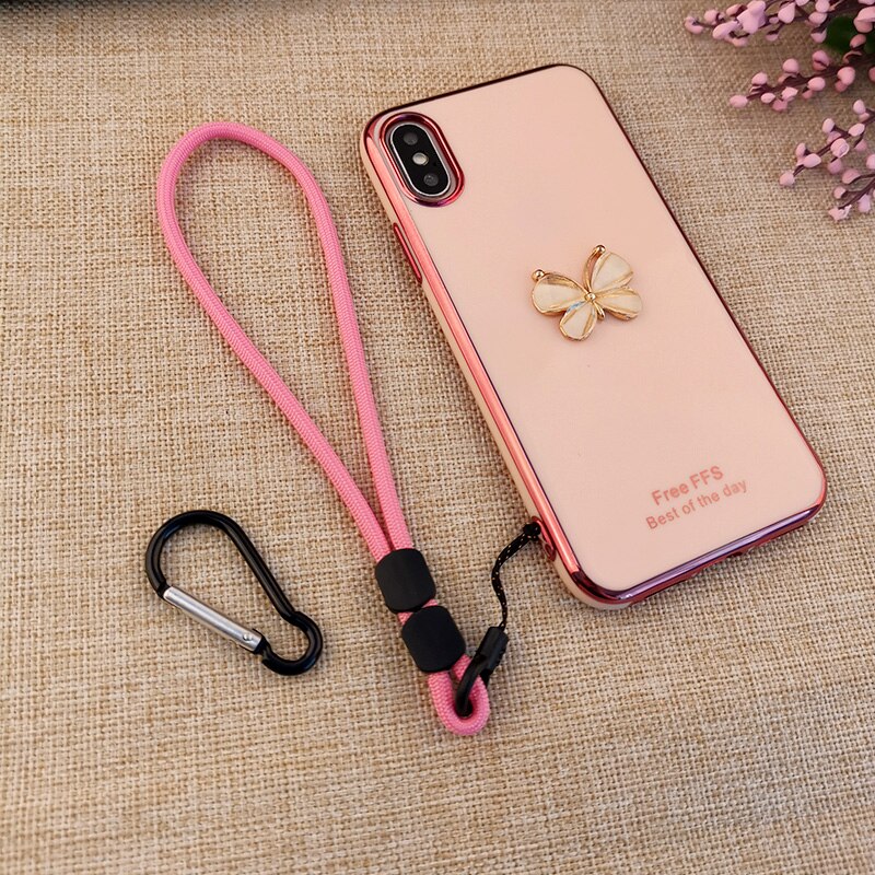 Cordón ajustable para teléfono móvil, cuerda corta tejida a mano, colgante para muñeca, funda universal antipérdida que combina con todo