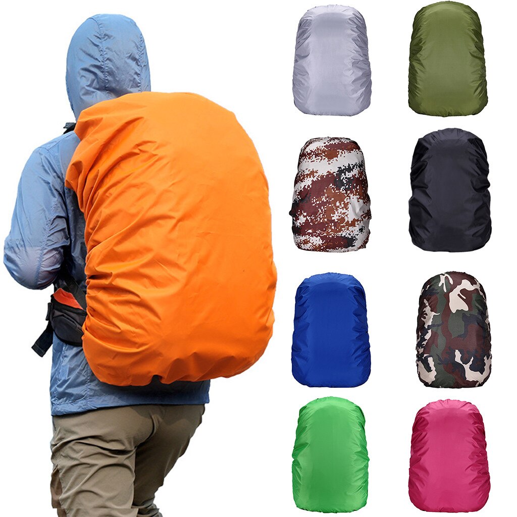 35l Men's Backpack Mountaineering Waterproof Backpack Cover Bag Camping Hiking Outdoor Rucksack Rain Sand Folding Rucksack