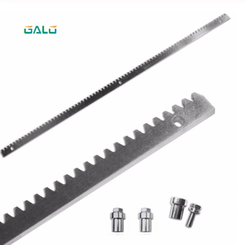 GALO sliding gate motor gate galvanized steel gear rail rack 1m per pc