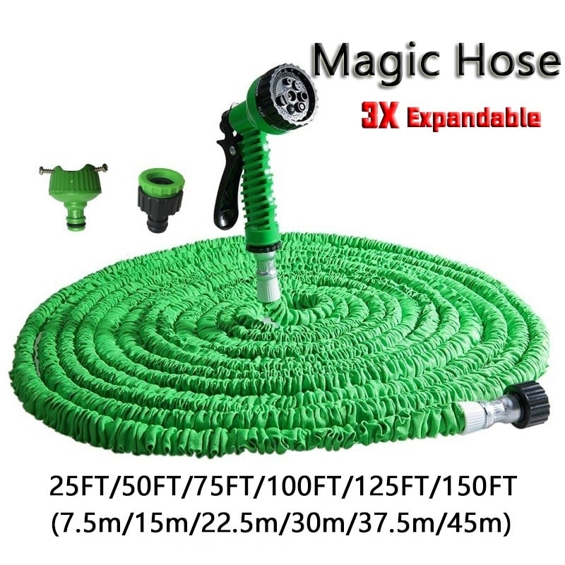 Autowasstraat sproeier tuinslang uitbreidbaar magische flexibele waterslang eu-slang plastic slangen buis met spuitpistool voor het bewateren