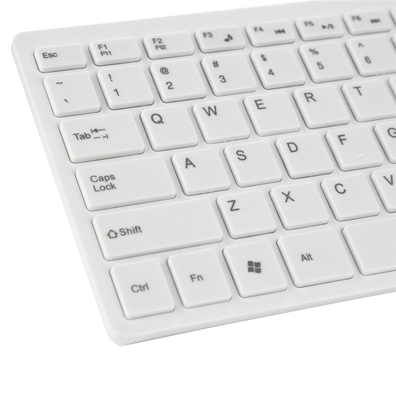 Mini Usb Wired Super Slim Toetsenbord Usb 2.0 Multimedia Toetsenbord 78 Toetsen Ergonomische Computer Desktop Toetsenbord Voor Notebook Pc