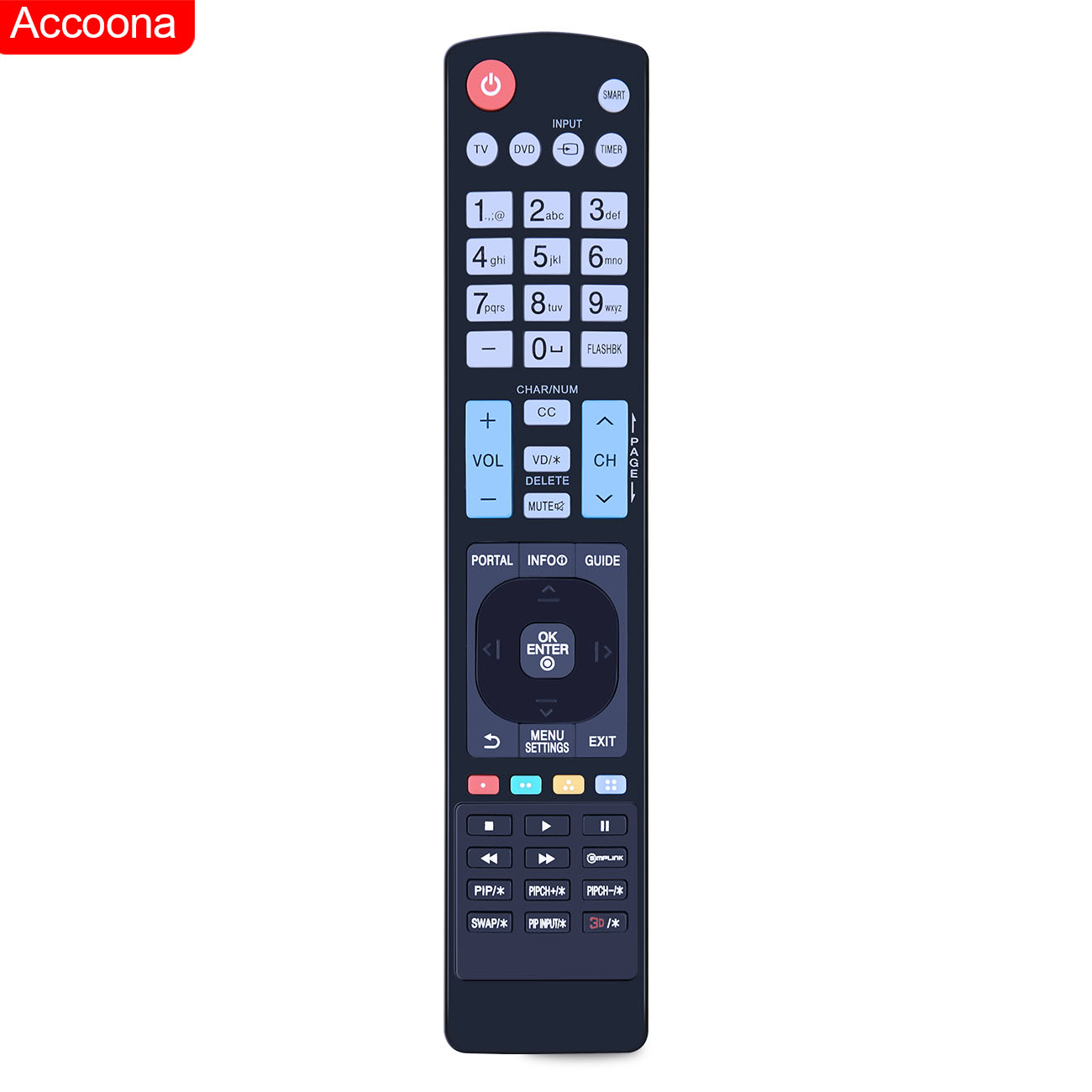 AKB7ino 55451 (HR-A906b) Télécommande | Pour TV 32sat 330H-Noir