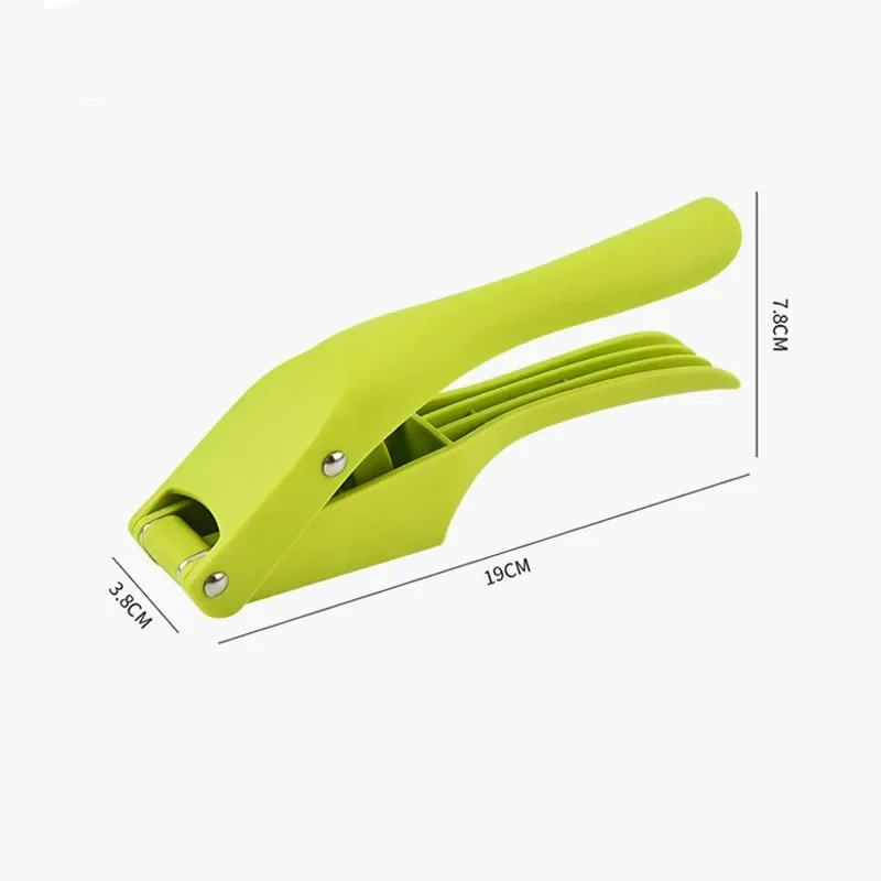 2-In-1 Multifunctionele Knoflookpers Voor Het Persen Van Puree Knoflook En Gesneden Knoflook, Groentepers Voor Thuiskoken Stamper