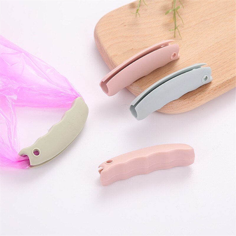 1PC Silicone Shopping Bag Holder Clips Handle Carrier Mention Dish Carry Bags Save Effort Clip Comfortable Carry Handle