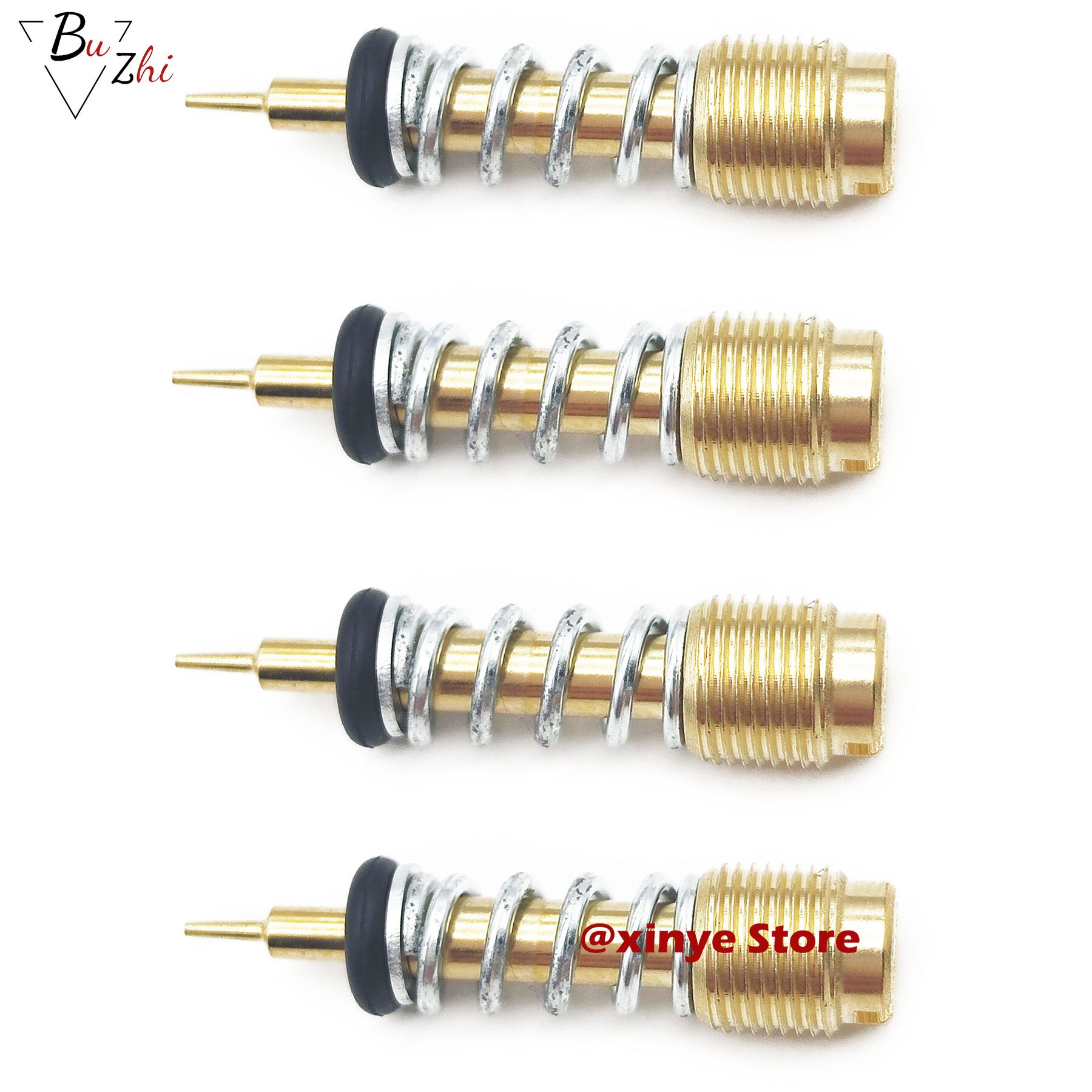 Vergaser einstellen der Kohlenhydrate luft schraube für YAMAHA FZR400 FZR750 FZR1000 FZ750 FJ1100 FJ1200 FZ600 FZR FZ 400 750 FJ 1100 1200: 4Stck
