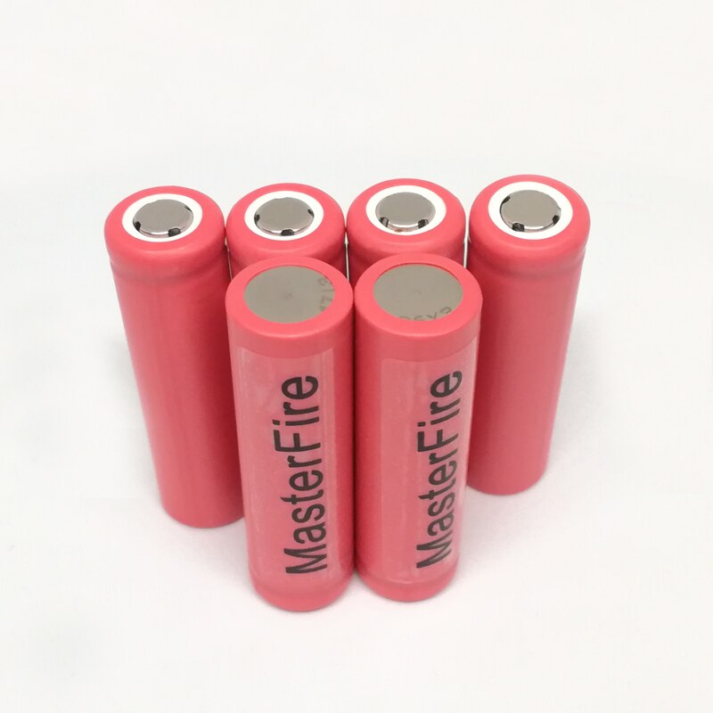 MasterFire 100% Original For Sanyo 3.7V 840mAh UR14500P Lithium 14500 Battery Rechargeable Batteries