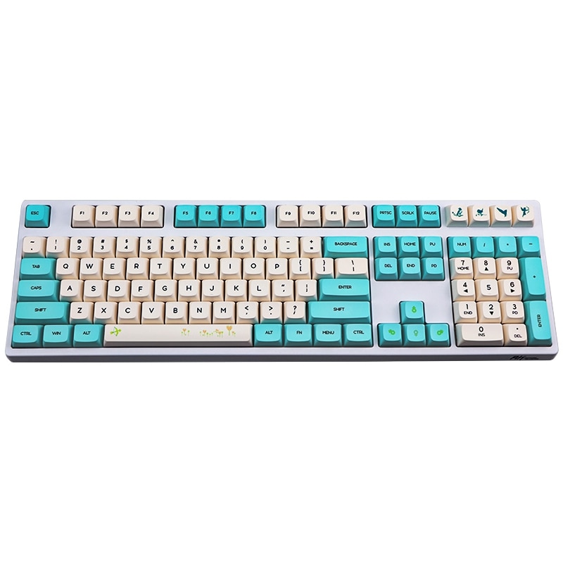 130 Toetsen Xda Profiel Pbt Keycaps Dye Sublimatie 2.25U 2U 1.75U 1.5U Voor Mechanische Toetsenbord 61 64 87 104 108 toetsen: Default Title