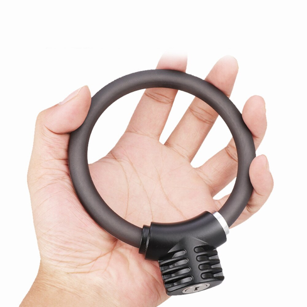 1pc Bike Lock Ring Shaped Lock Thickened Bike Anti-theft Alloy Lock