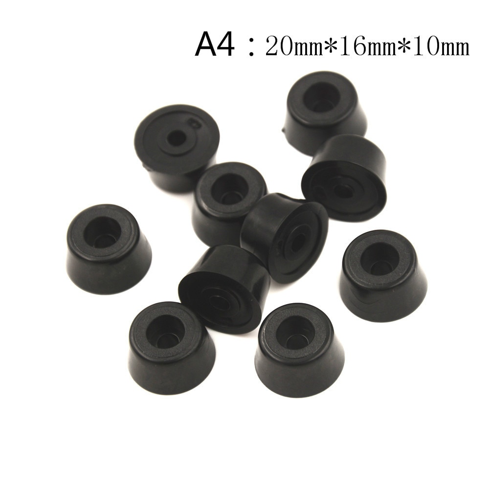 10pcs/lot Rubber Furniture Table Chair Feet Leg Pads Tile Floor Protectors 5 Sizes