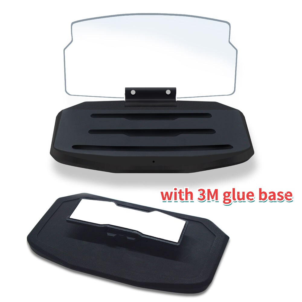 Neue HUD Head Up Display Handy-Navigation GPS Projektor 10W Qi Drahtlose Ladegerät Pad Smartphone Halter Auto Lade halterung