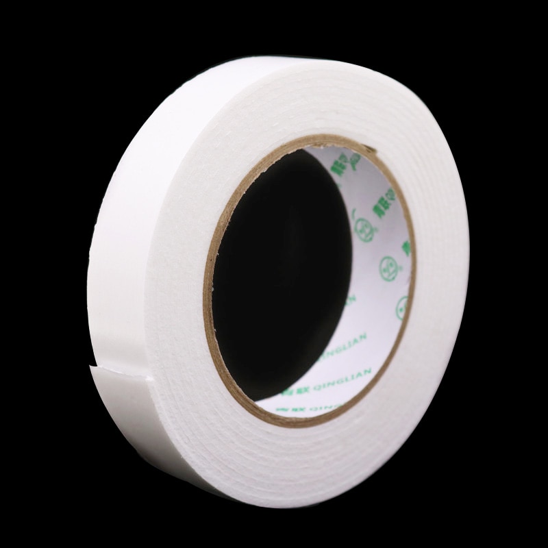 1 Stks/partij Lengte 3M Breedte 2.4Cm Wit Dubbelzijdig Tape Multi-Functionele Briefpapier Tape Milieubescherming Materiaal