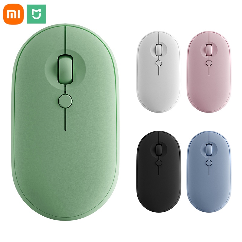 XIAOMI MIJIA Wireless Mouse Portable Magic Silent Ergonomic Mice For Laptop Mobile Phone Apple Notebook Learn Dual Mode Mouse