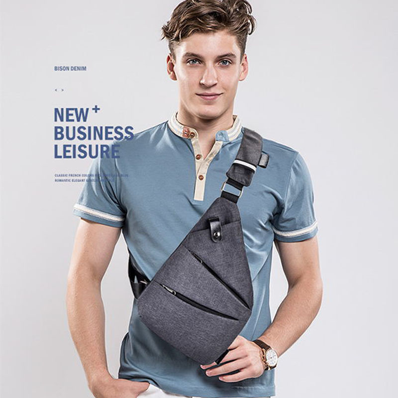 Mænd & #39 ;s tasker rejse business fino taske brysttaske herre sport single tasker herre skuldertasker cross body pack taske til mænd