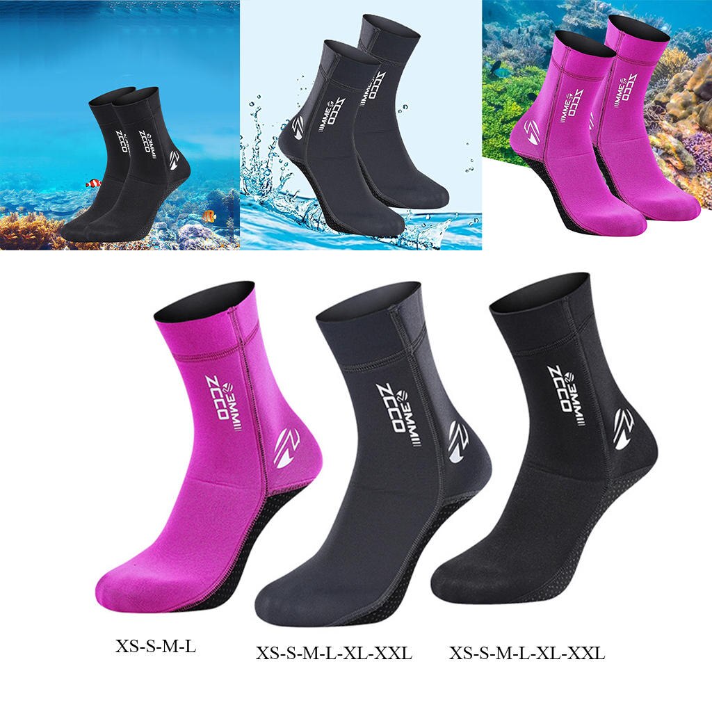 Neoprenowe nurkowanie pianka do nurkowania buty 5mm skarpety garnitur pływanie skarpetki do snorkelingu ciepłe zimowe sporty wodne buty dla kobiet mężczyzn