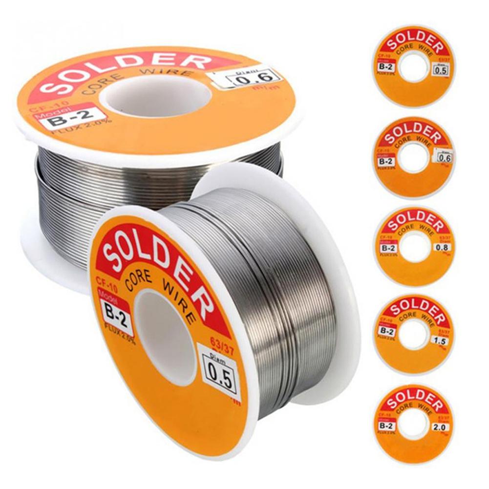 50g 0.3/0.4/0.5/0.6/0.8/1.0mm tin lood tin draad gesmolten hars kern soldeer tin draad spoel desoldeerpomp lassen soldeergereedschap