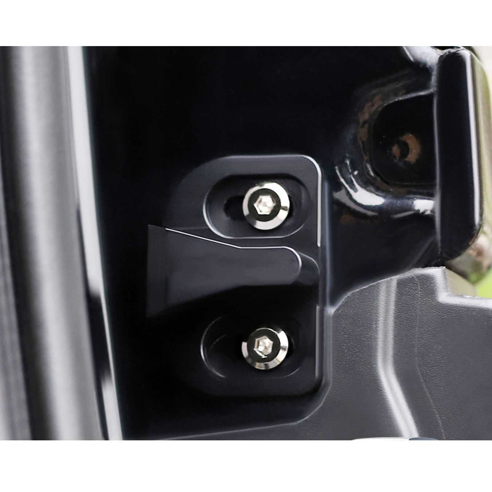 For Toyota FJ Cruiser 2007 Black Rear Door Tailgate Stopper Prevent Move