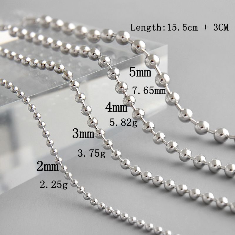 Silvology 925 Sterling Silver Round Pearl Bracelet - Adjustable 15.5cm+3cm Chain - Elegant Women's Jewelry