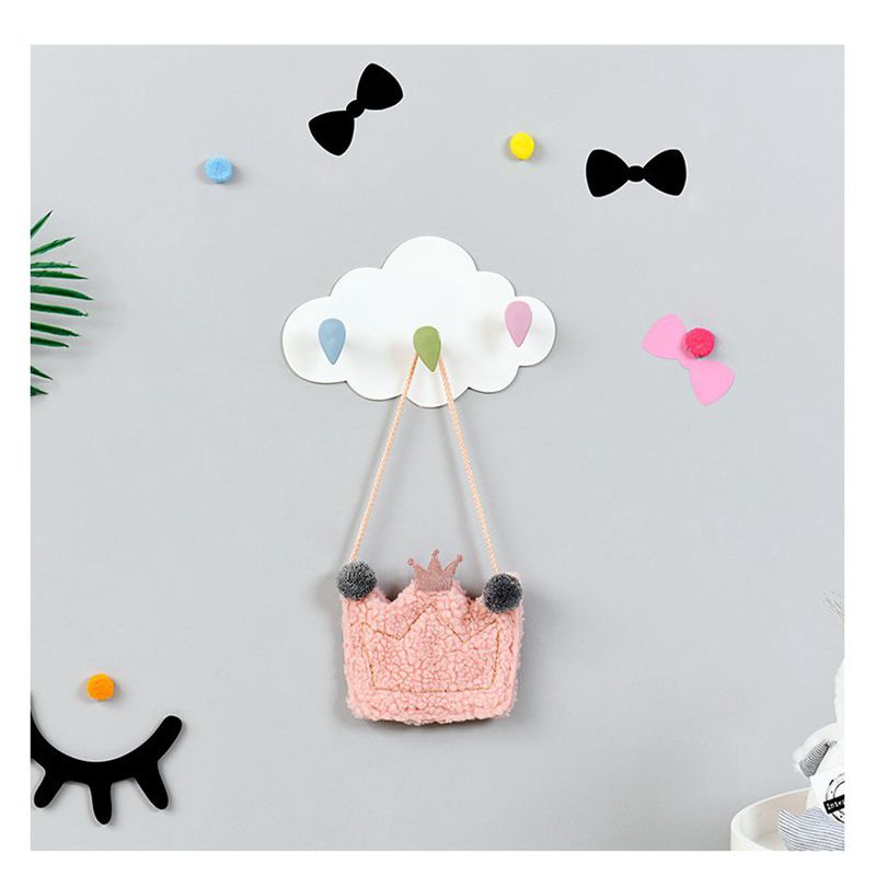 W & G Cloud Haak Nail Gratis Muur Multifunctionele Keuken Nail Gratis Mark Gratis Kleverige Haak Decoratie