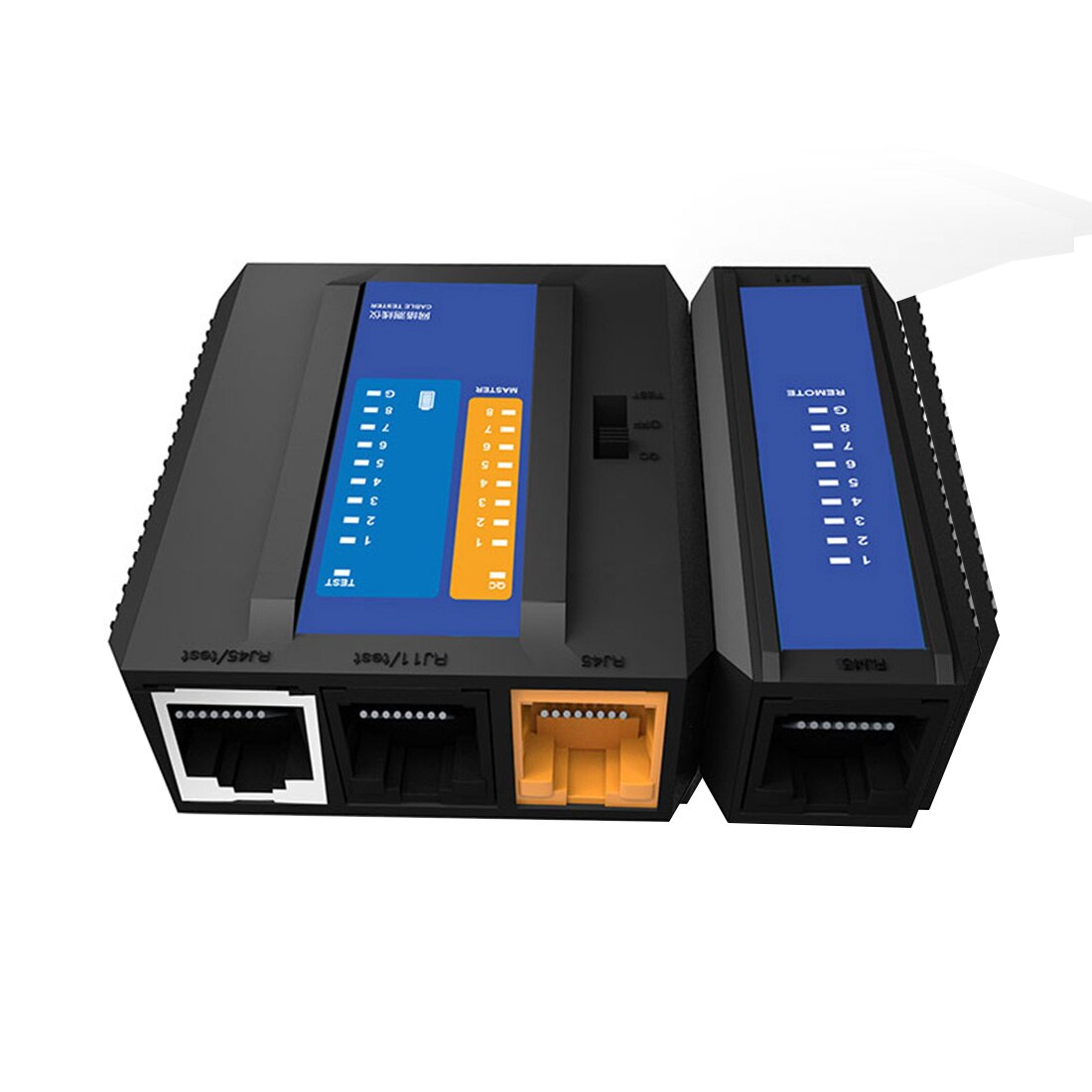 RJ45 Cable Lan Tester Network Cable Tester RJ45 RJ11 2in1 8p/6p/4p Network/Telephone Line Tester Networking Tool Network Repair