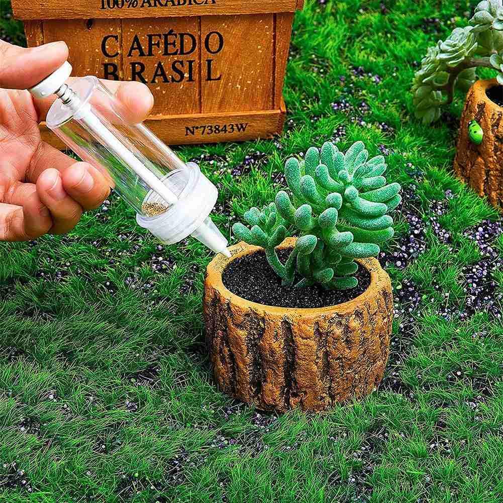Hand-Held Mini Zaaimachine Tuin Tuinieren Benodigdheden Mini Zaaier Handig Tuin Zaaien Tool Kleine Capaciteit Gepot Planten 12X3cm