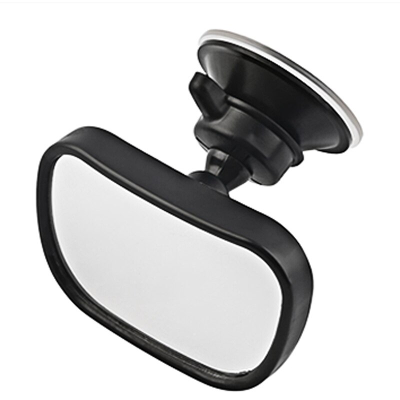 Miniespejo de seguridad para asiento trasero de coche, ajustable, convexo, Monitor para Bebés, Estilismo para coche, 2 en 1