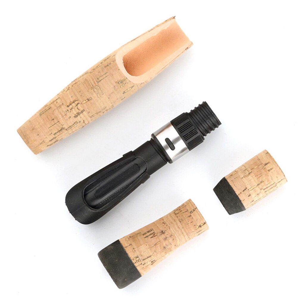Reel Seat Composite Building Cork Fishing Rod DIY Spinning Grip Outdoor Long Repair Handle Set Segmented Universal Accessories