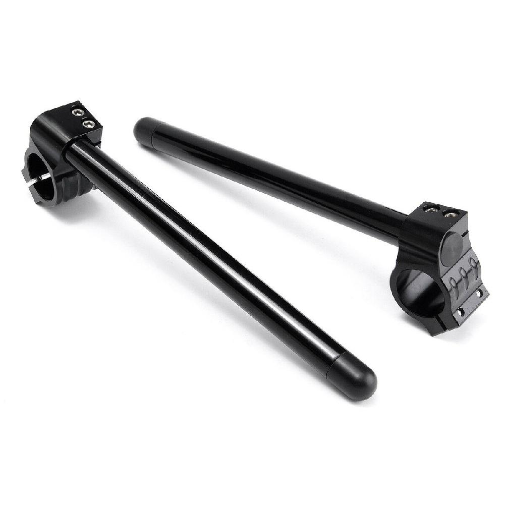 manubrio moto Manubrio moto Cafe Racer manubrio regolabile CNC 31 32 33 35 36 37 39 41 43 45 48 50 51mm clip per moto